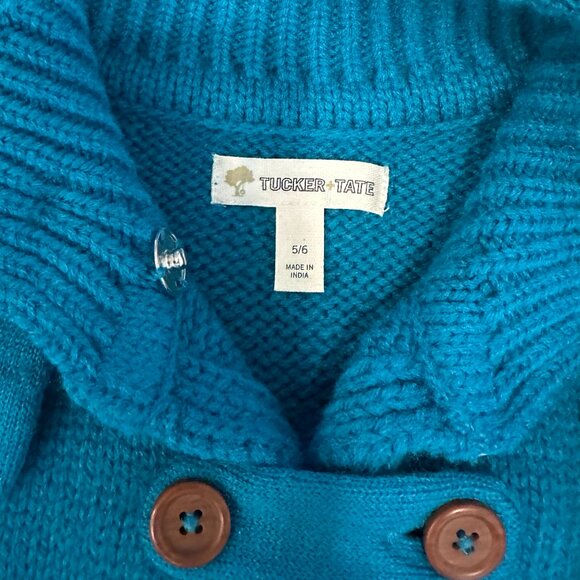 Tucker & Tate Kid/Toddler Wool Sweater/Coat with Buttons - Size 5/6 - Picture 2 of 5